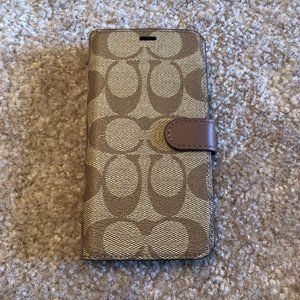 Coach iPhone X/XS Folio Case